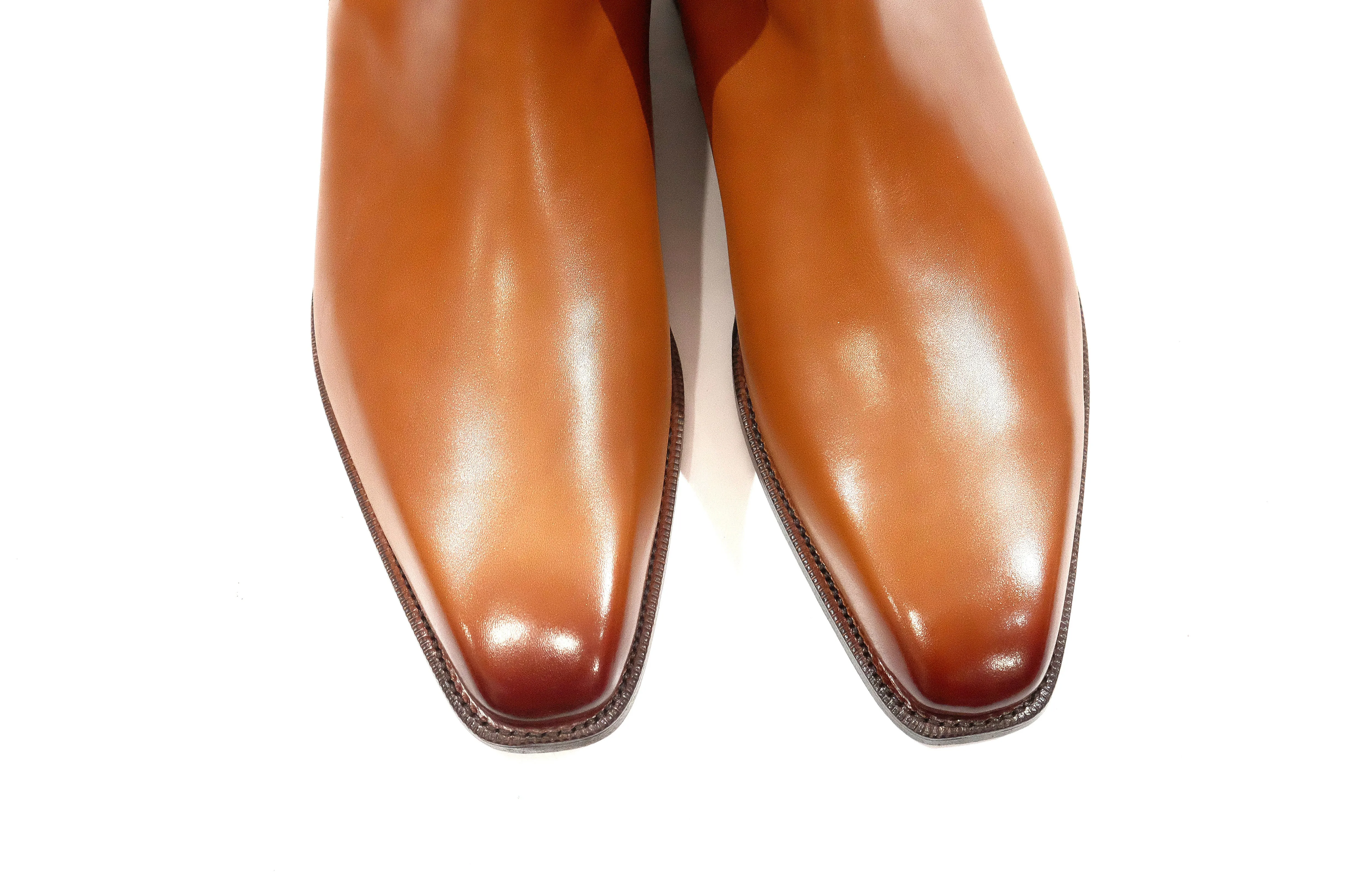 Genesee - MTO - Burnished Tan Calf - MGF Last - Single Leather Sole