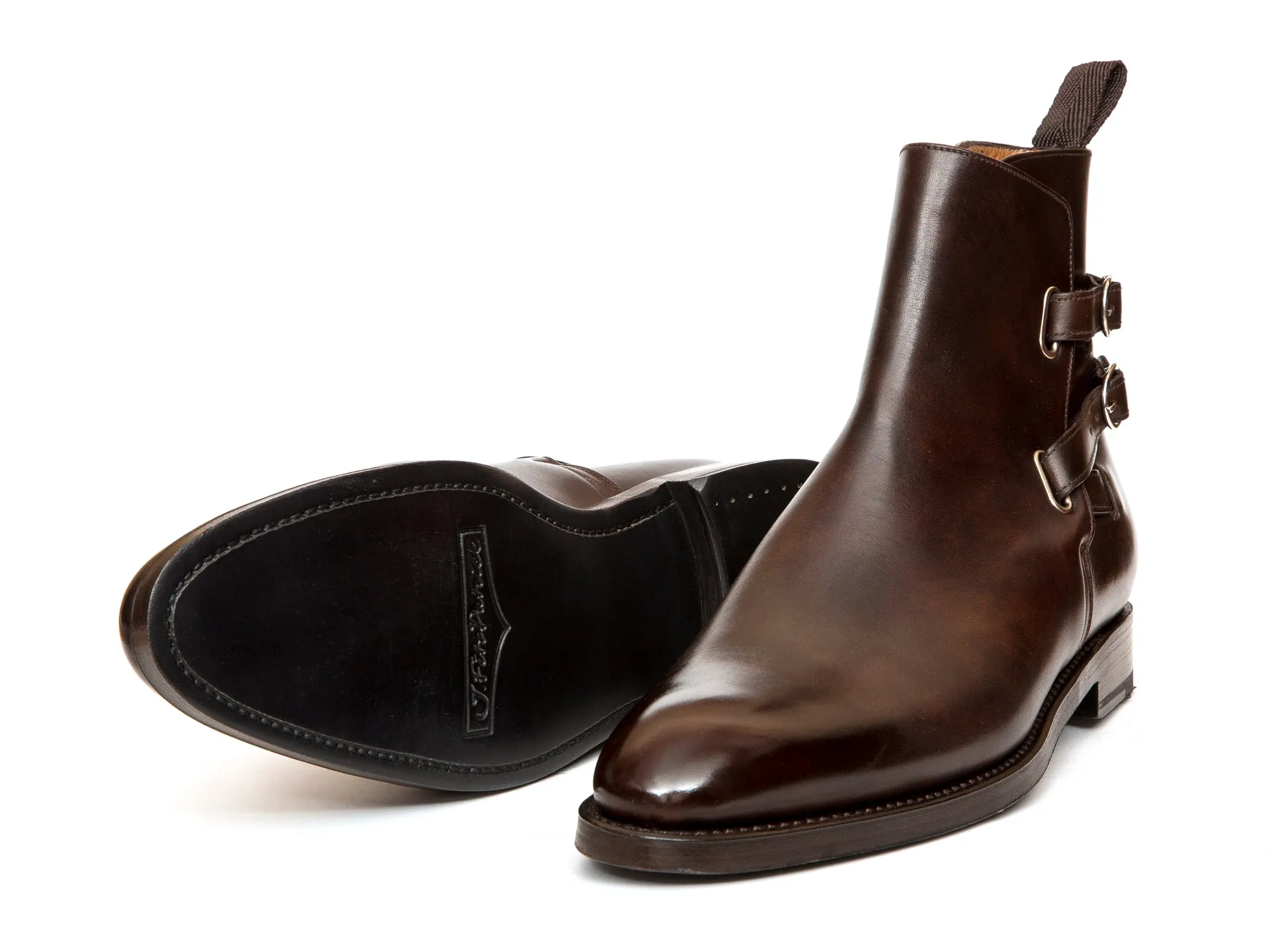 Genesee - MTO - Dark Brown Museum Calf - NGT Last - Double Leather Sole