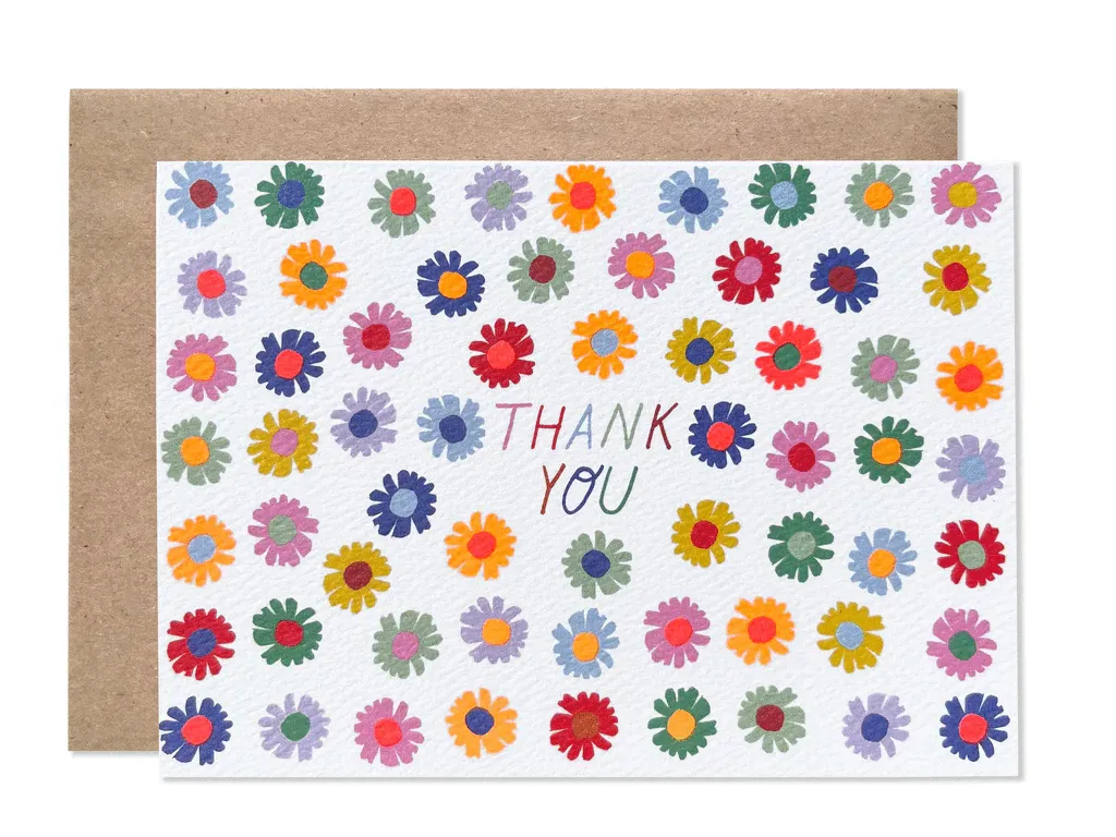 Hartland Brooklyn Card - Thank You Darling Daisies