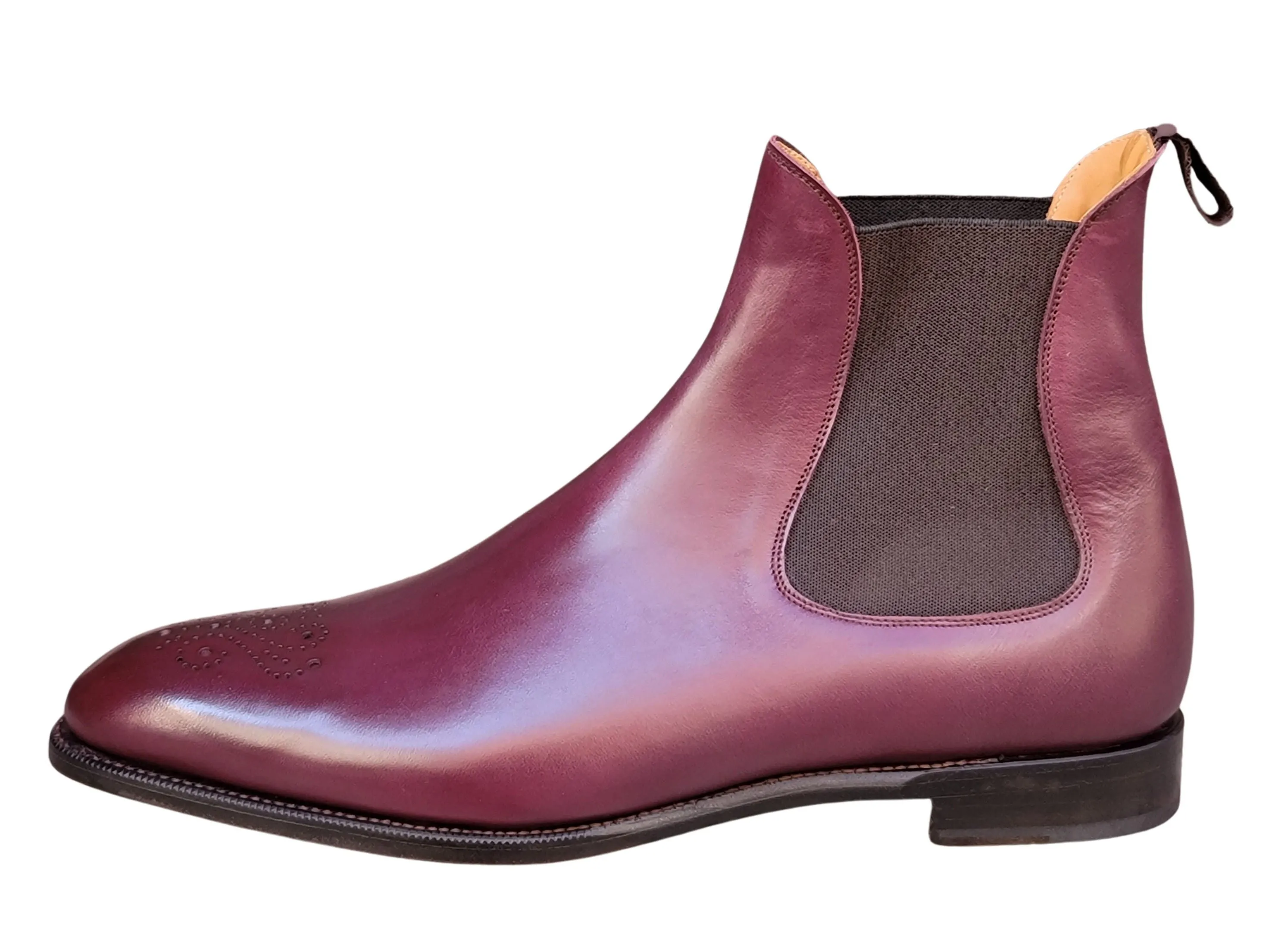 Highland - MTO - Orchid Calf - NGT Last - Single Leather Sole