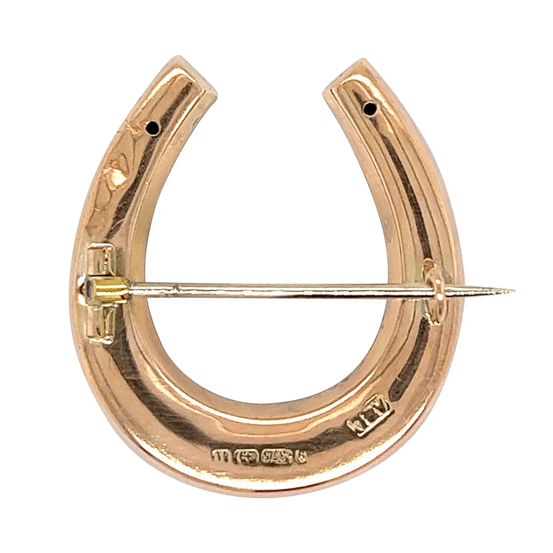 Horse Shoe Brooch