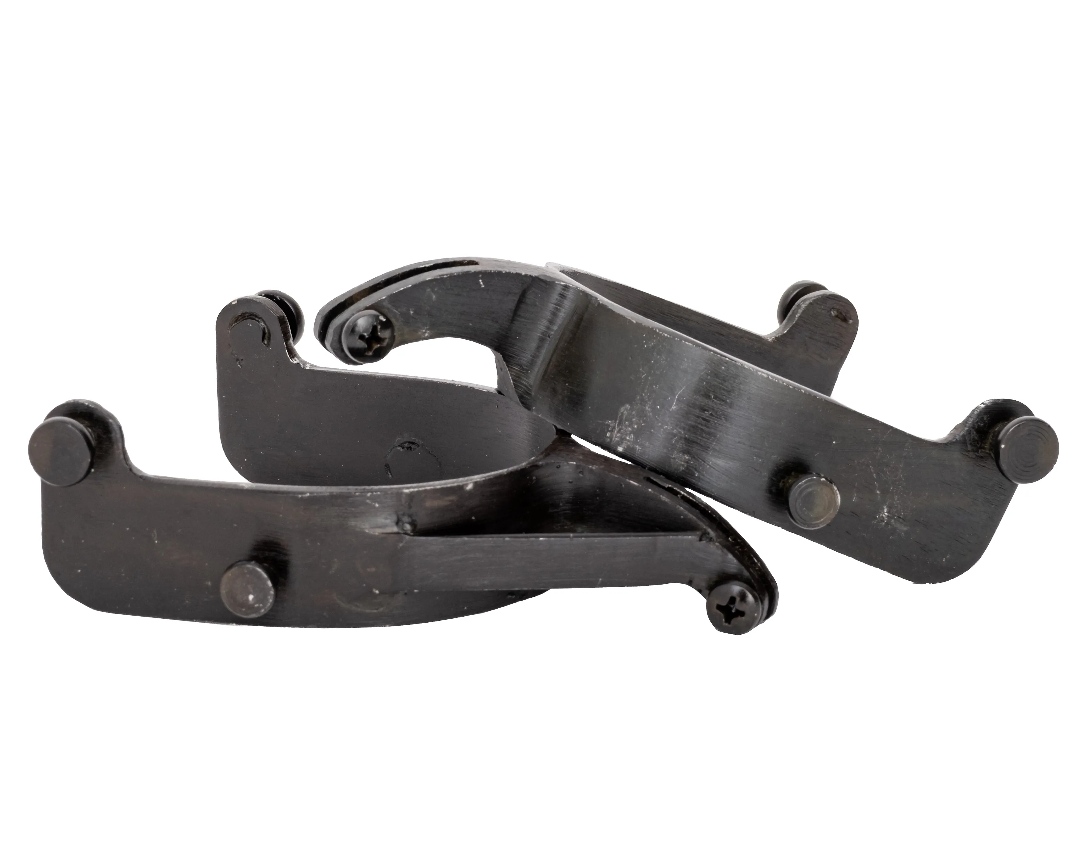 JB Saddle Bronc Spurs - 1 1/2" w/Rein Bar