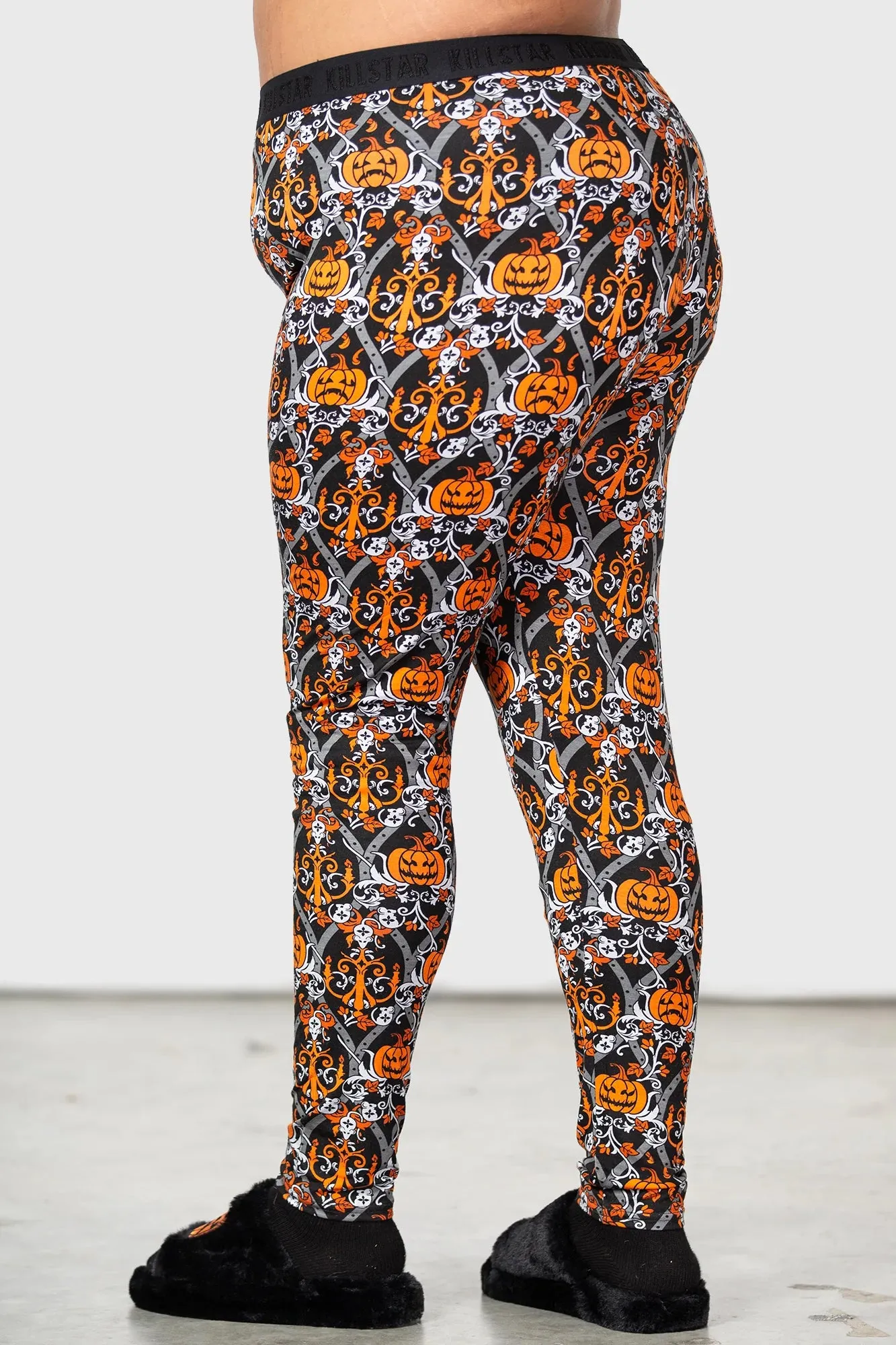 Killstar Haunted Leggings Pumpkin Halloween Print