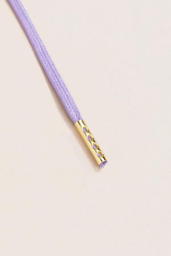 Lilac | Round Waxed Shoelaces