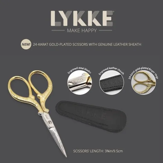 Lykke Gold Plated Embroidery Scissors