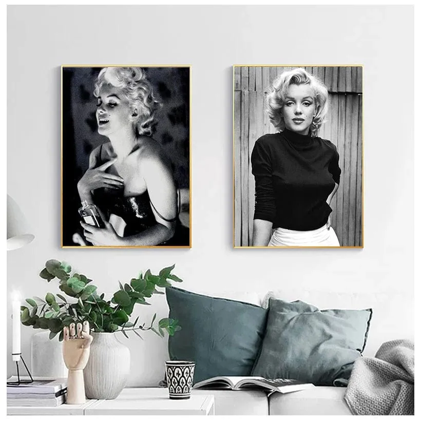 Marilyn Monroe Canvas Art Prints: Stylish Elegant Modern Artwork Home Décor