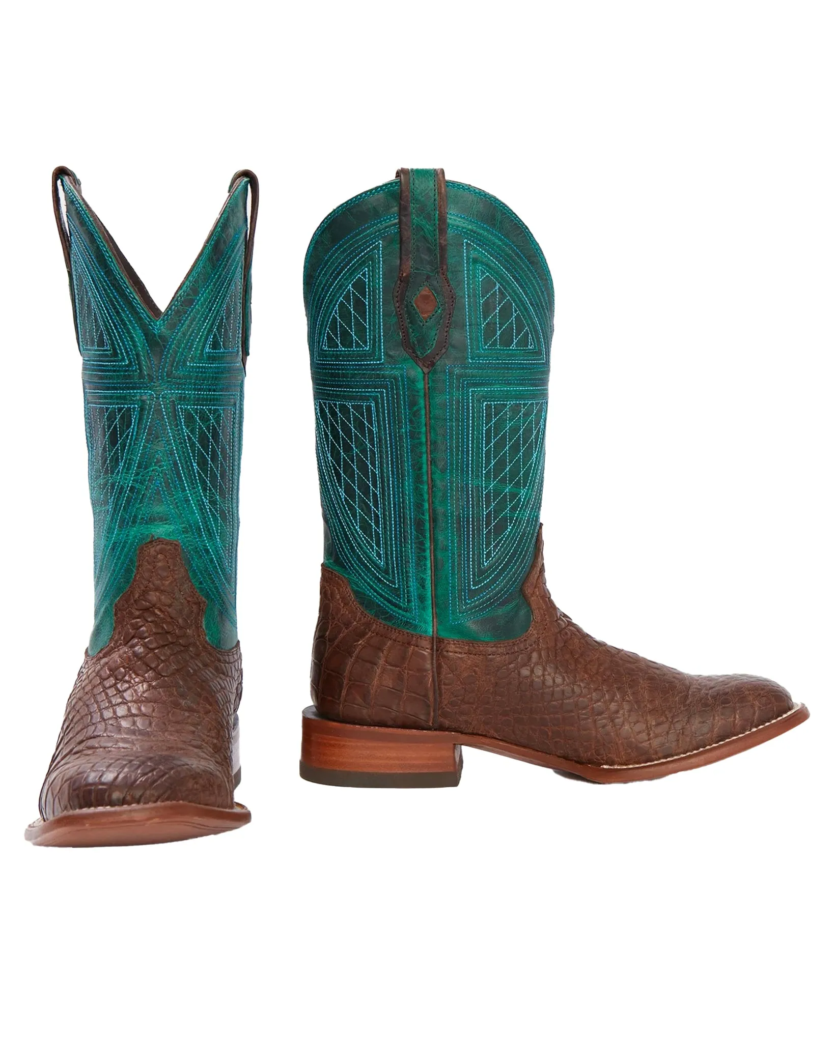 Men's Big Horn Alligator Western Boots