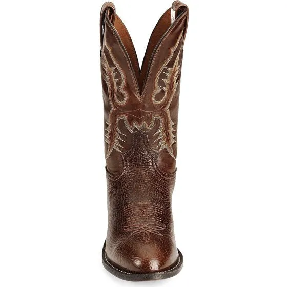 Men's Tony Lama Shrunken Shoulder Boots Chocolate #CT2032