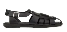 Mezlan Fisherman Sandal Black