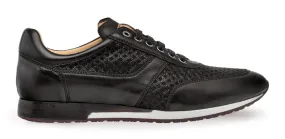 Mezlan Maxim Lace-Up Sneaker Black