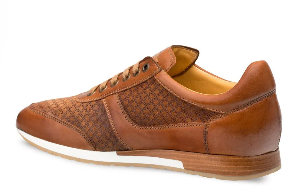 Mezlan Maxim Lace-Up Sneaker Tan