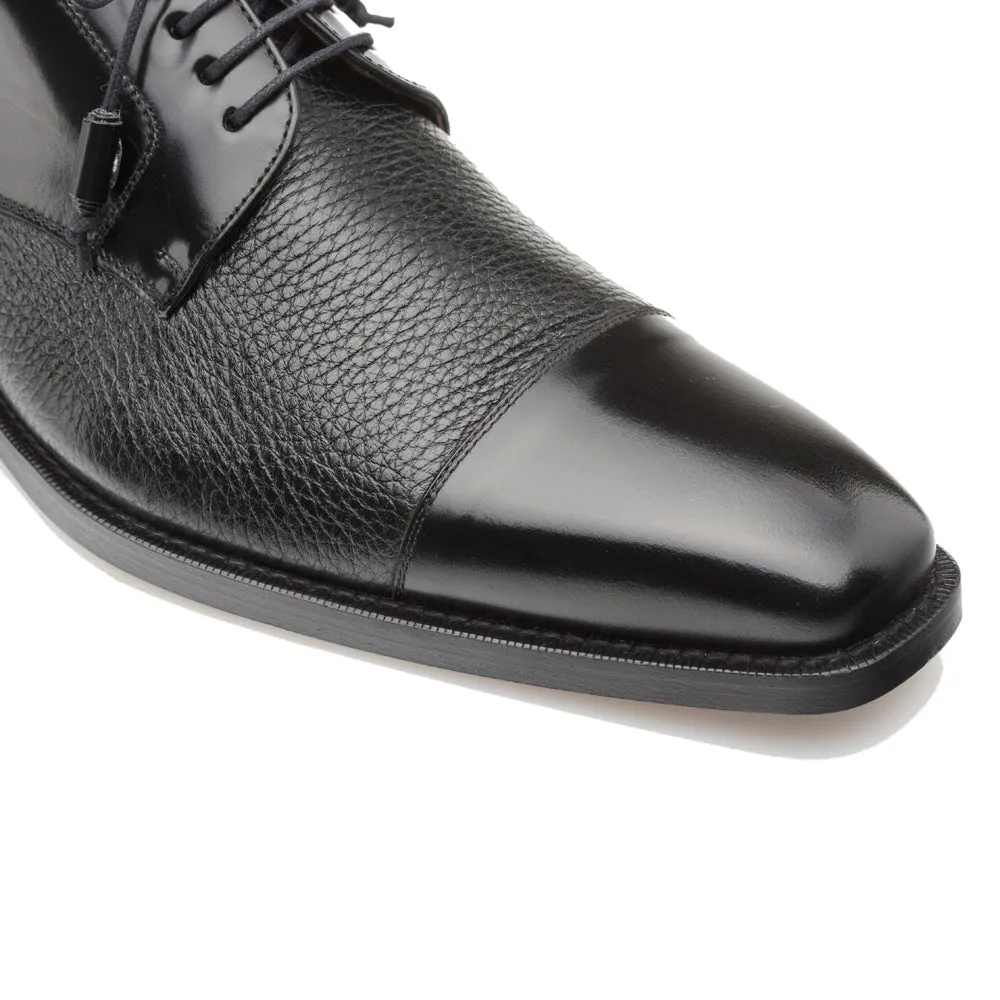 Mezlan Soka Lace-Up Oxford Black