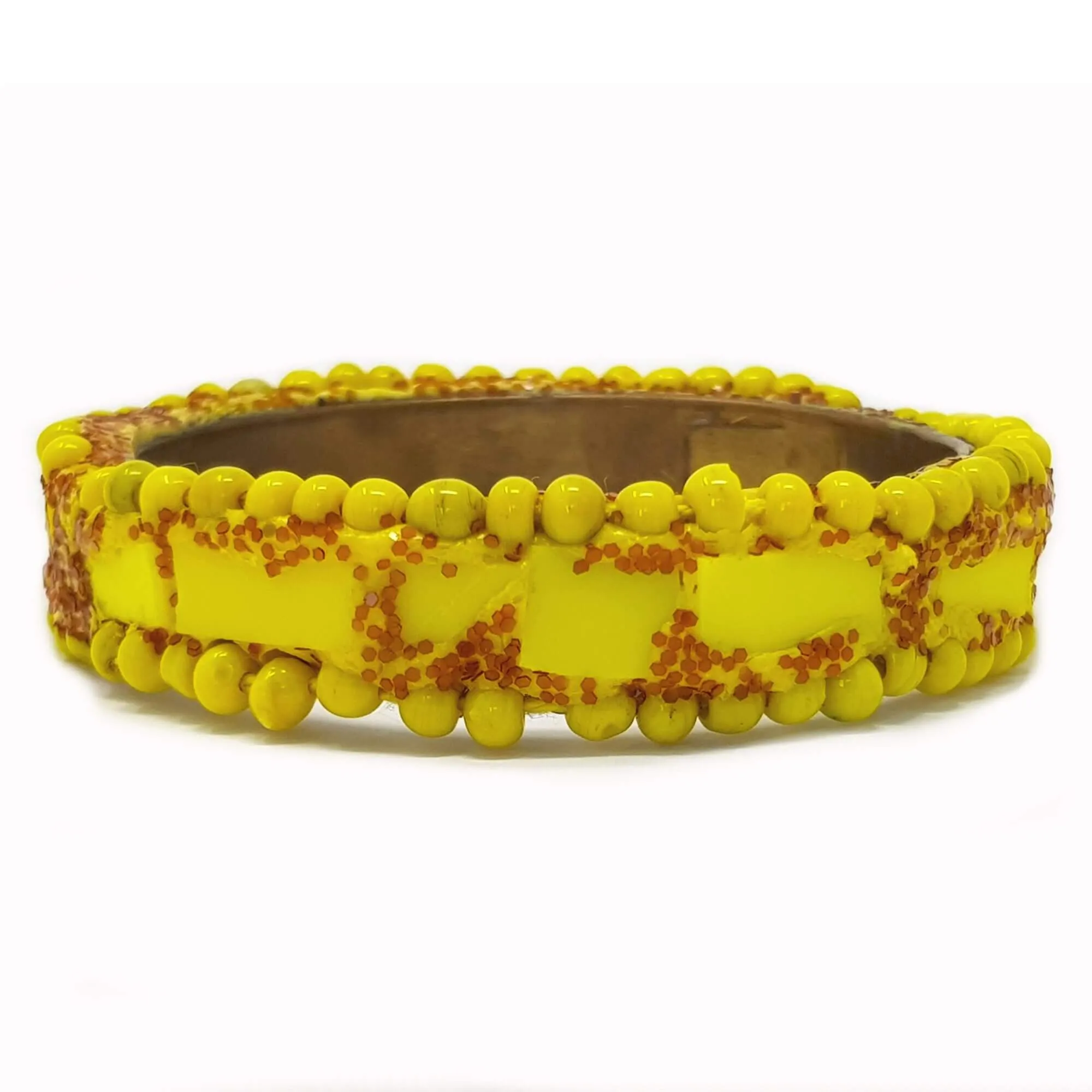 MINI YELLOW ROCKS BANGLE, 2008