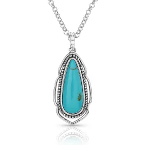 Montana Silversmiths® Radiant Western Skies Turquoise Necklace