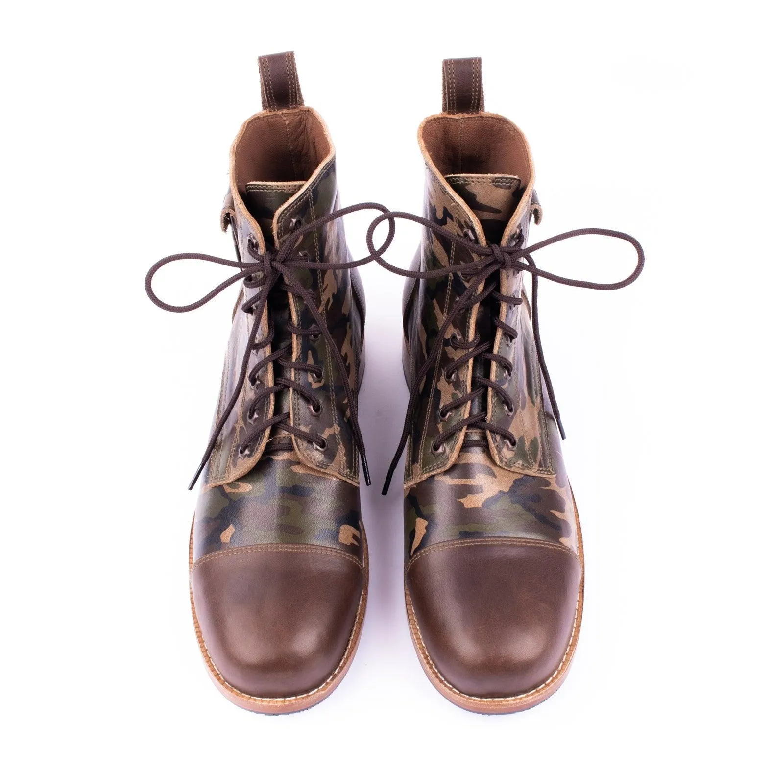 MS4148 - Joaquin Boots Camo Cafe - SAMPLE