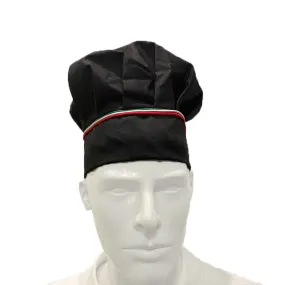 Napoli Black Kitchen Hat - MANELLI