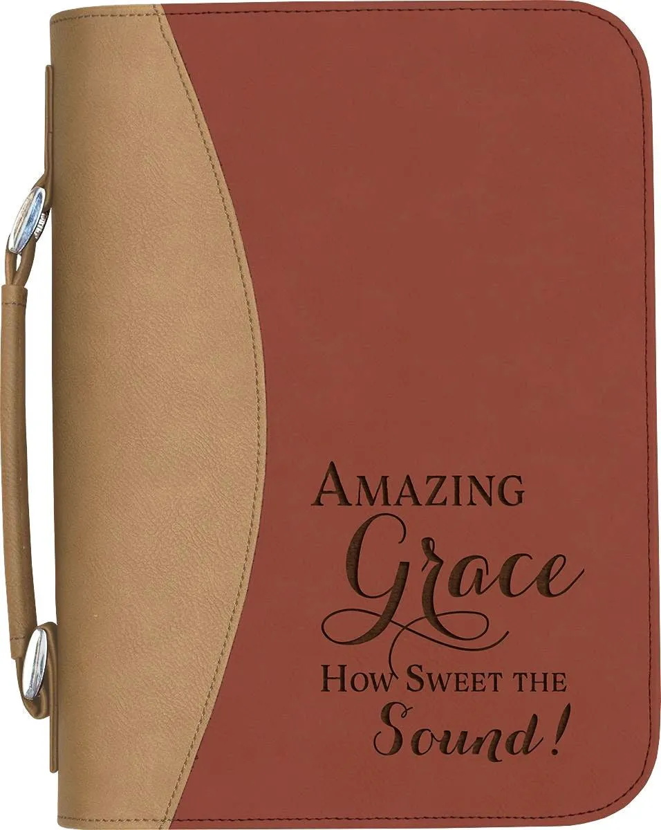 "Amazing Grace, How Sweet the Sound" Bible Cover