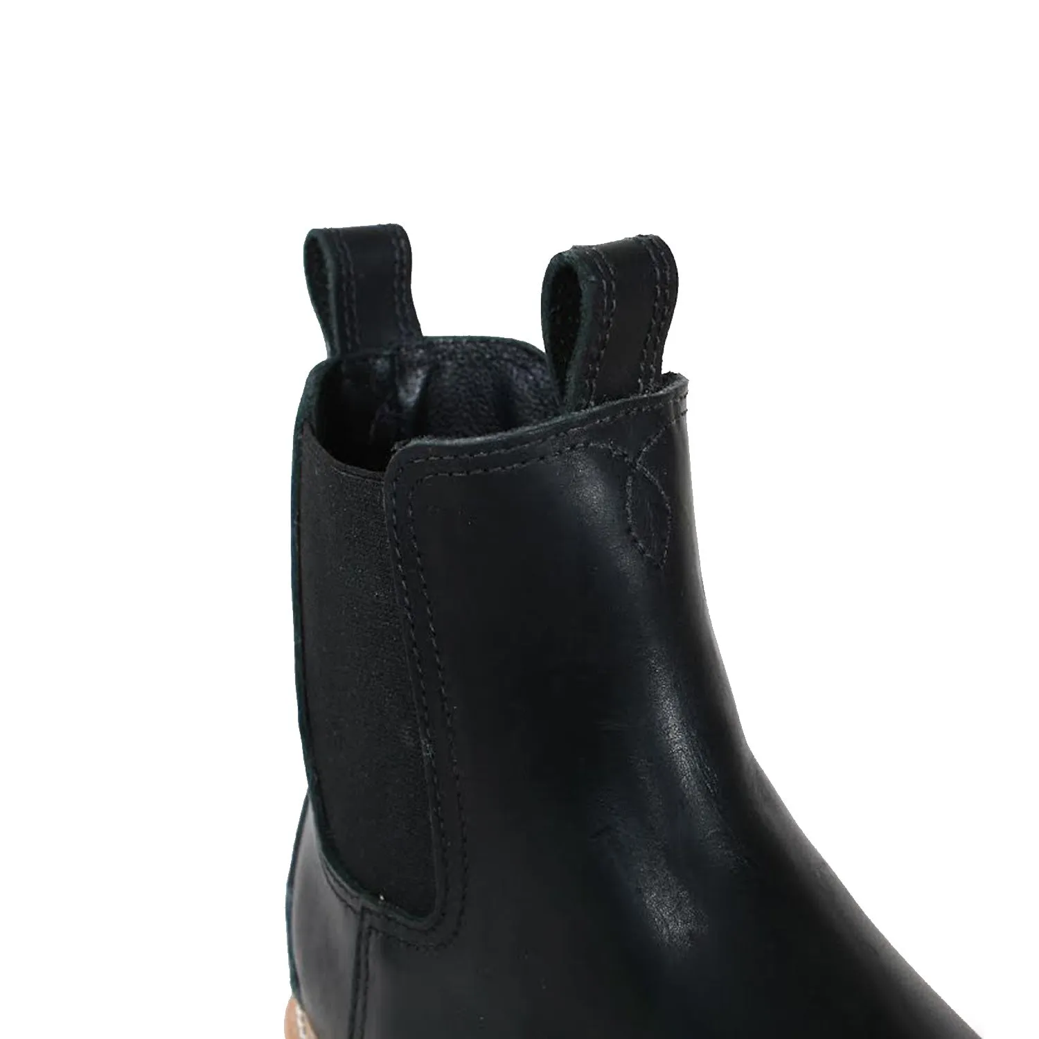 Rogue Territory Chelsea Boot Black Oiled Leather PRE-OWNED FINAL SALE