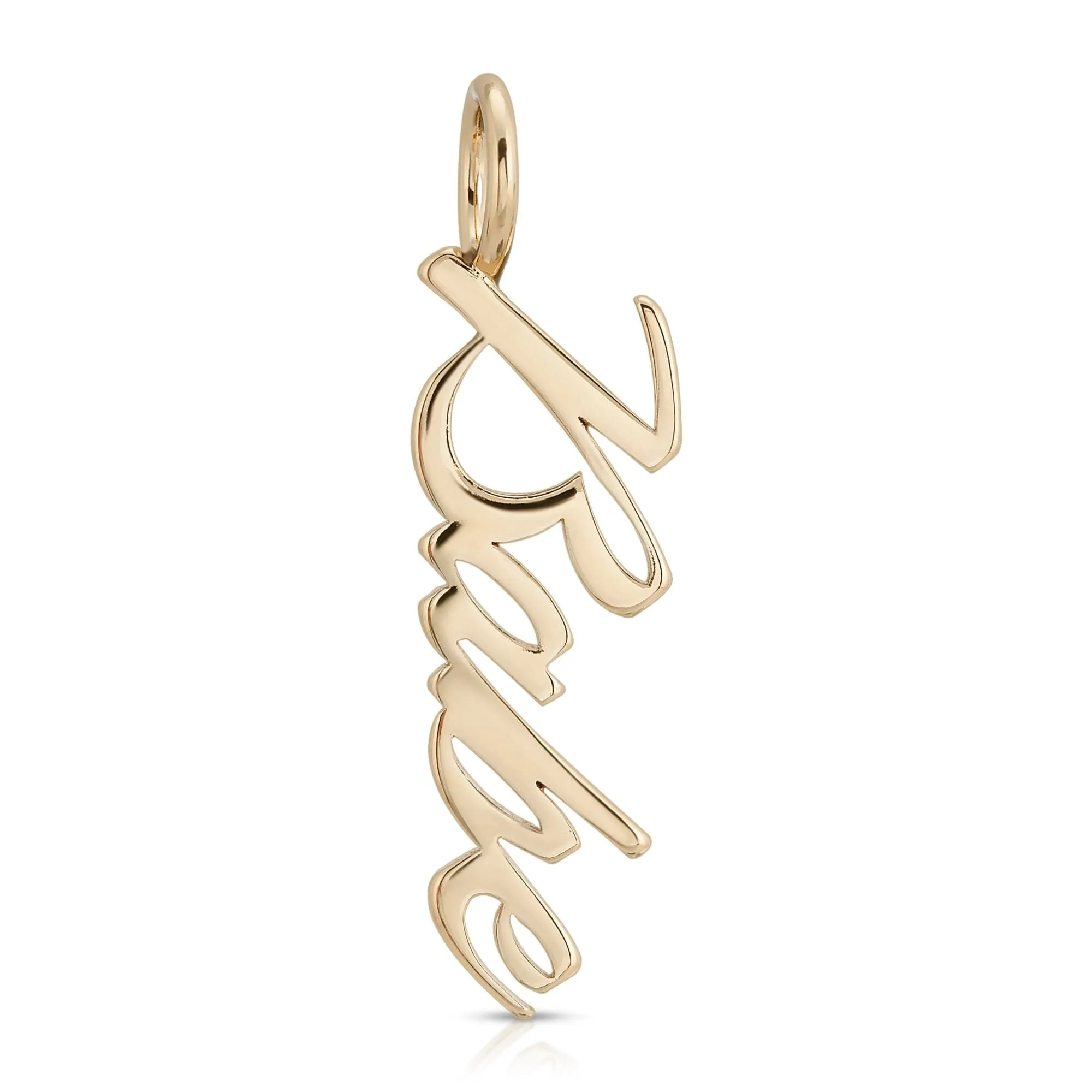 SCRIPT PENDANT BABE