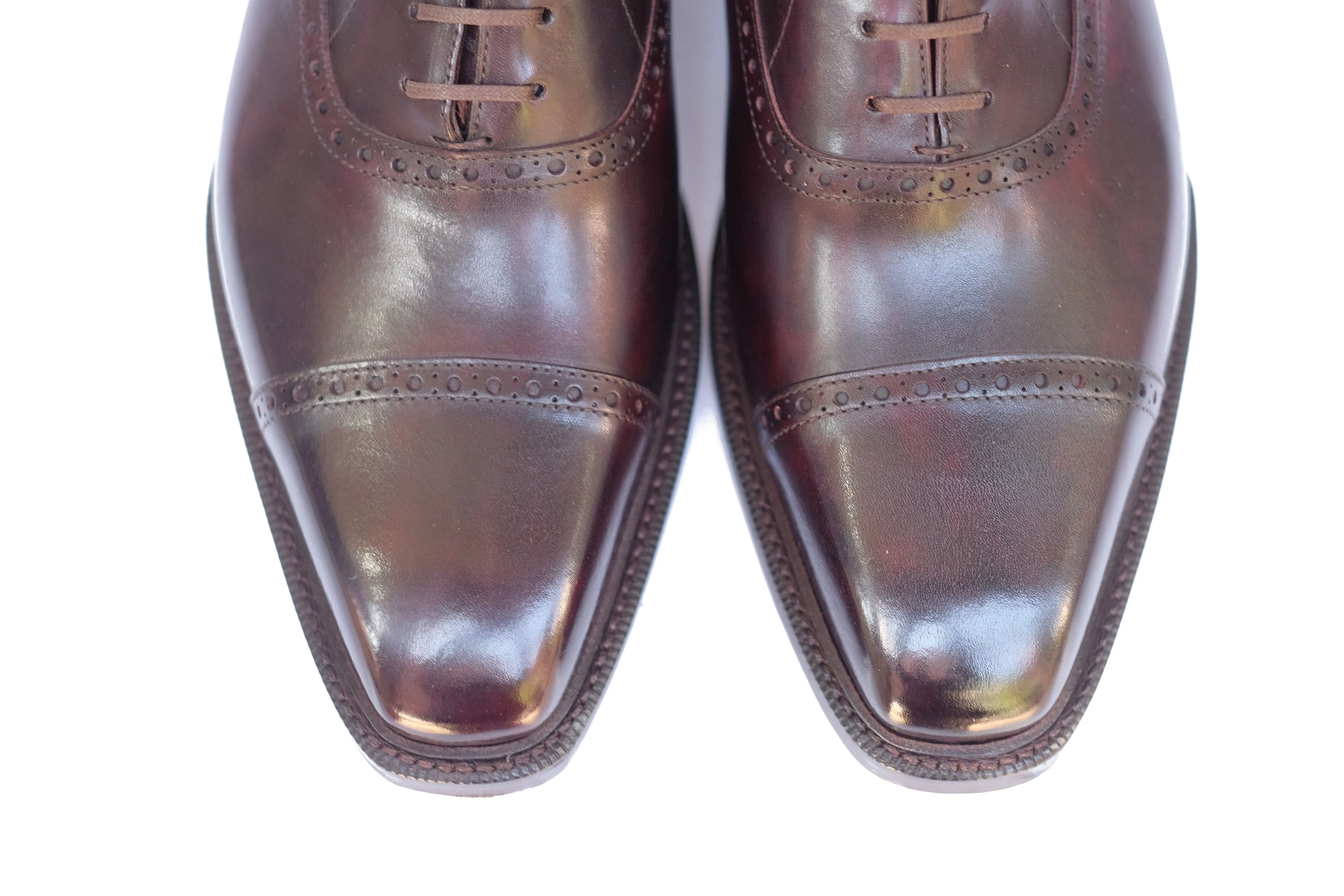 Seaview - MTO - Plum Museum Calf - MGF Last - Double Leather Sole - Storm Welt