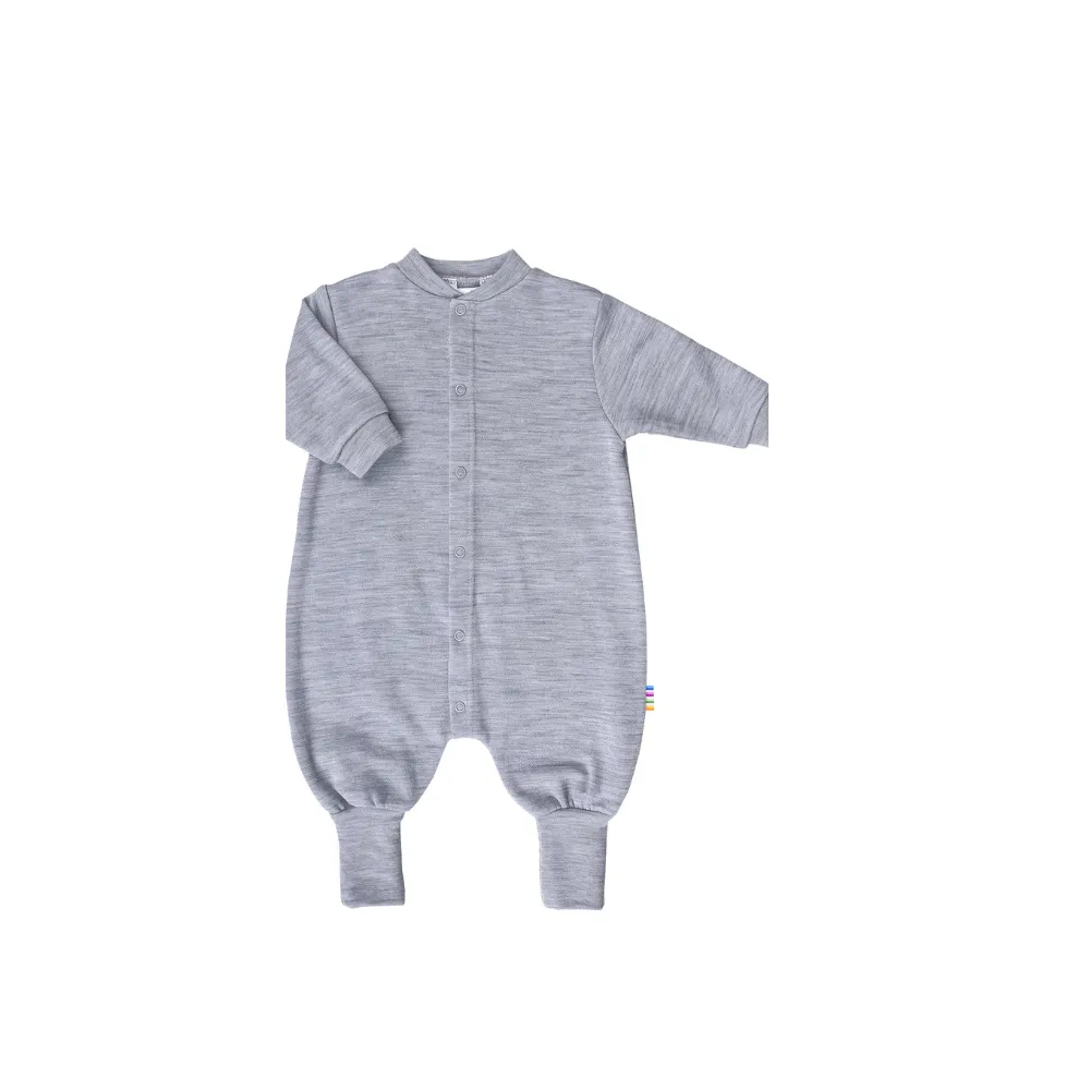 Sleep suit - 100% Wool - 2 in 1 Foot