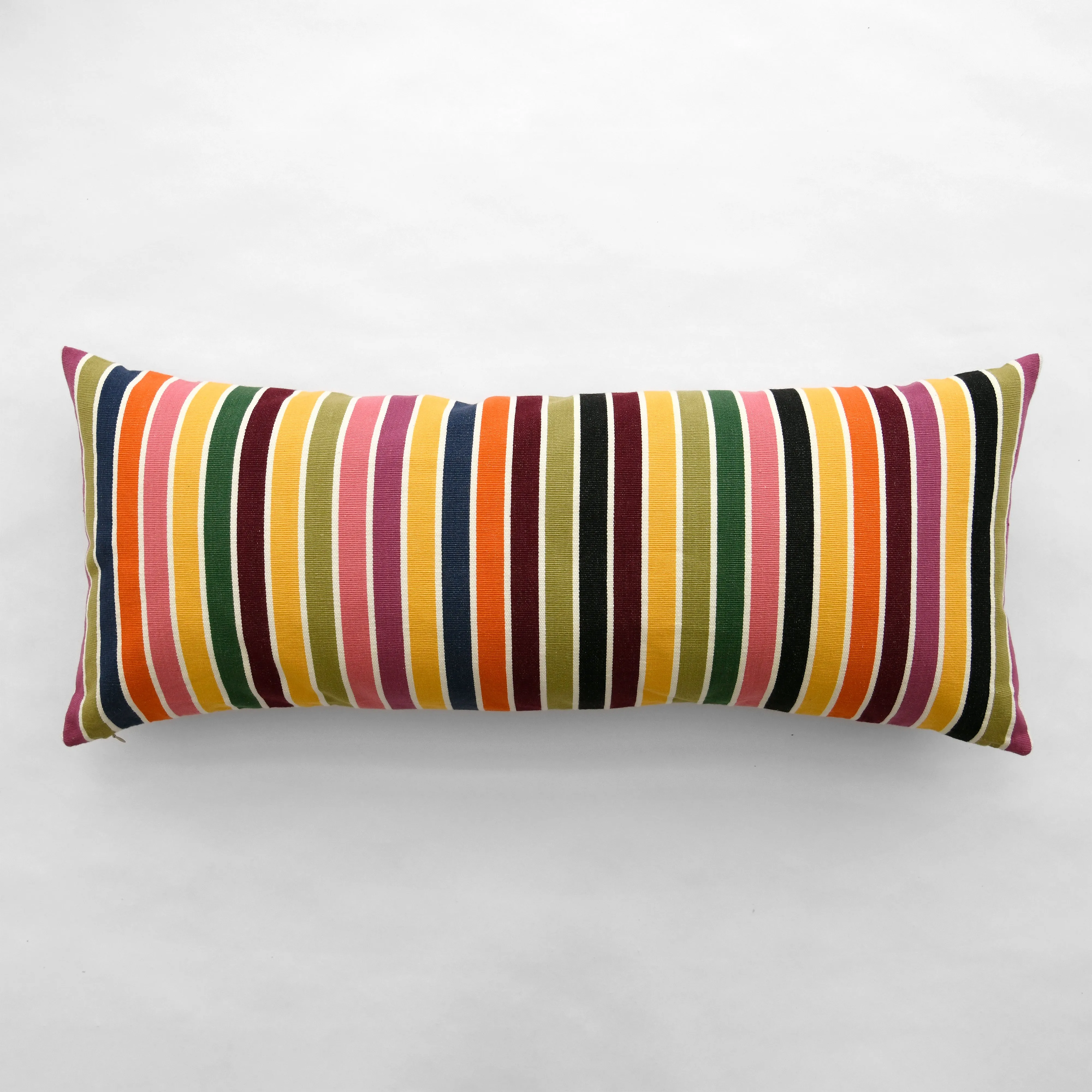 Spring Stripe Bolster Pillow - 14" x 34"