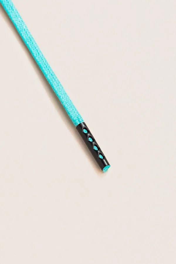 Turquoise | Round Waxed Shoelaces