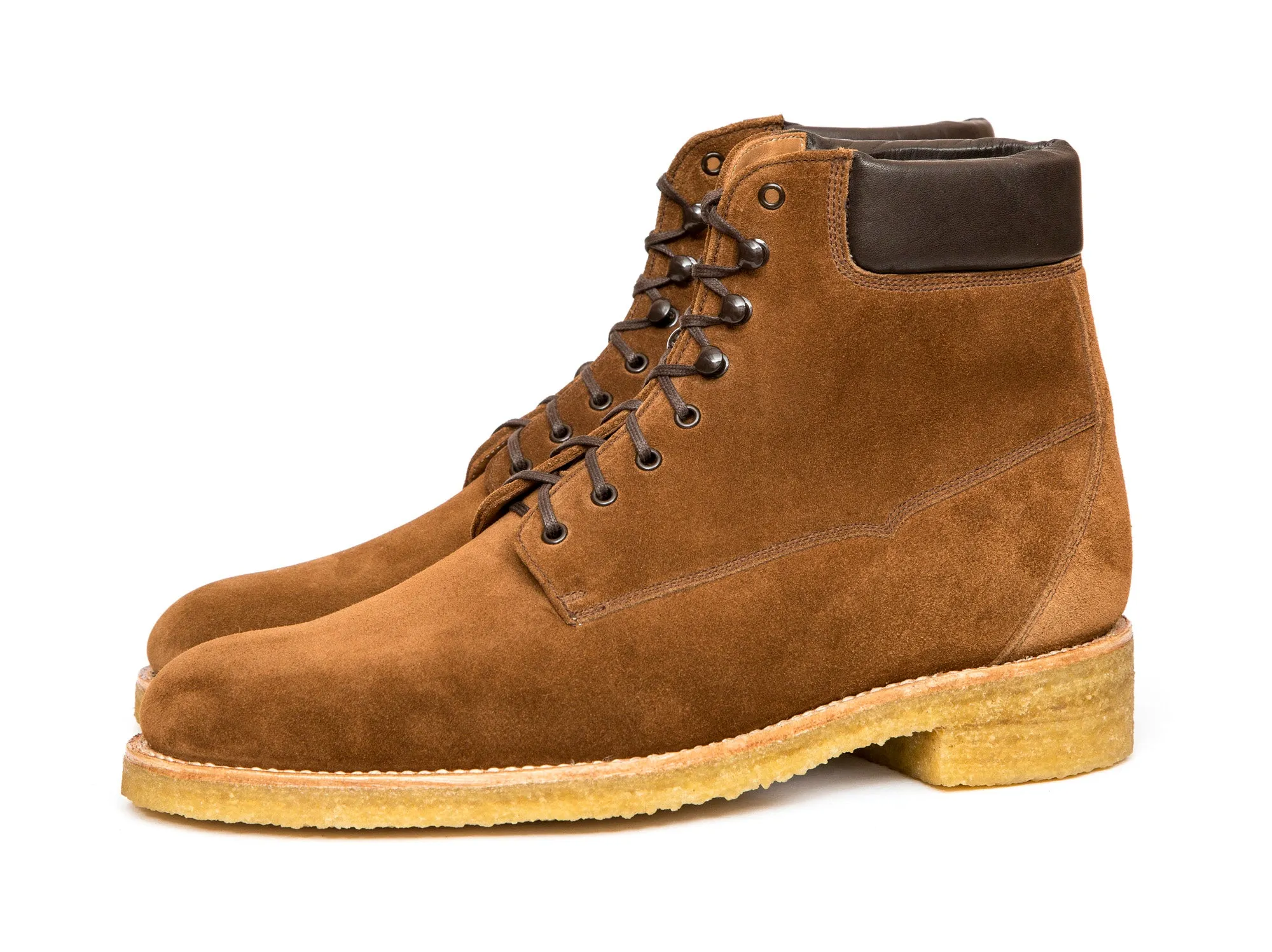 Whidbey - MTO - Snuff Suede - NJF Last - Crepe Rubber Sole