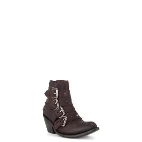 Women's Liberty Black Boots Toscano Tmoro Stonewashed #LB-81382-B