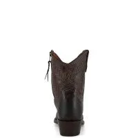 Women's Lucchese Mad Dog Goat Boots Chocolate Burn #N9754 R4